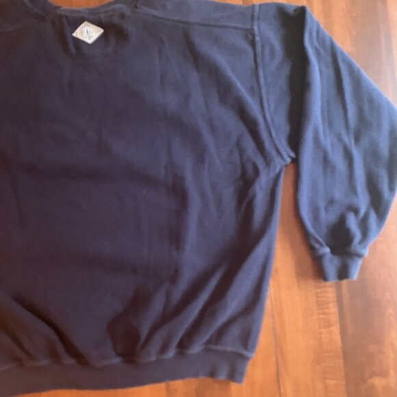 Vintage XL Camp David Sportswear Navy Pullover "Nantucket USA" - Picture 6 of 10